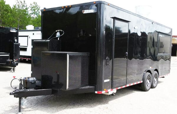 2024 Southern Dimensions Concession Trailer 22 Foot- With OLE Hickory CTO and Gull Doors (SDG-234) - Image 2