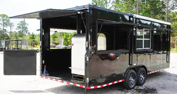 2024 Southern Dimensions Concession Trailer 22 Foot- With OLE Hickory CTO and Gull Doors (SDG-234) - Image 4